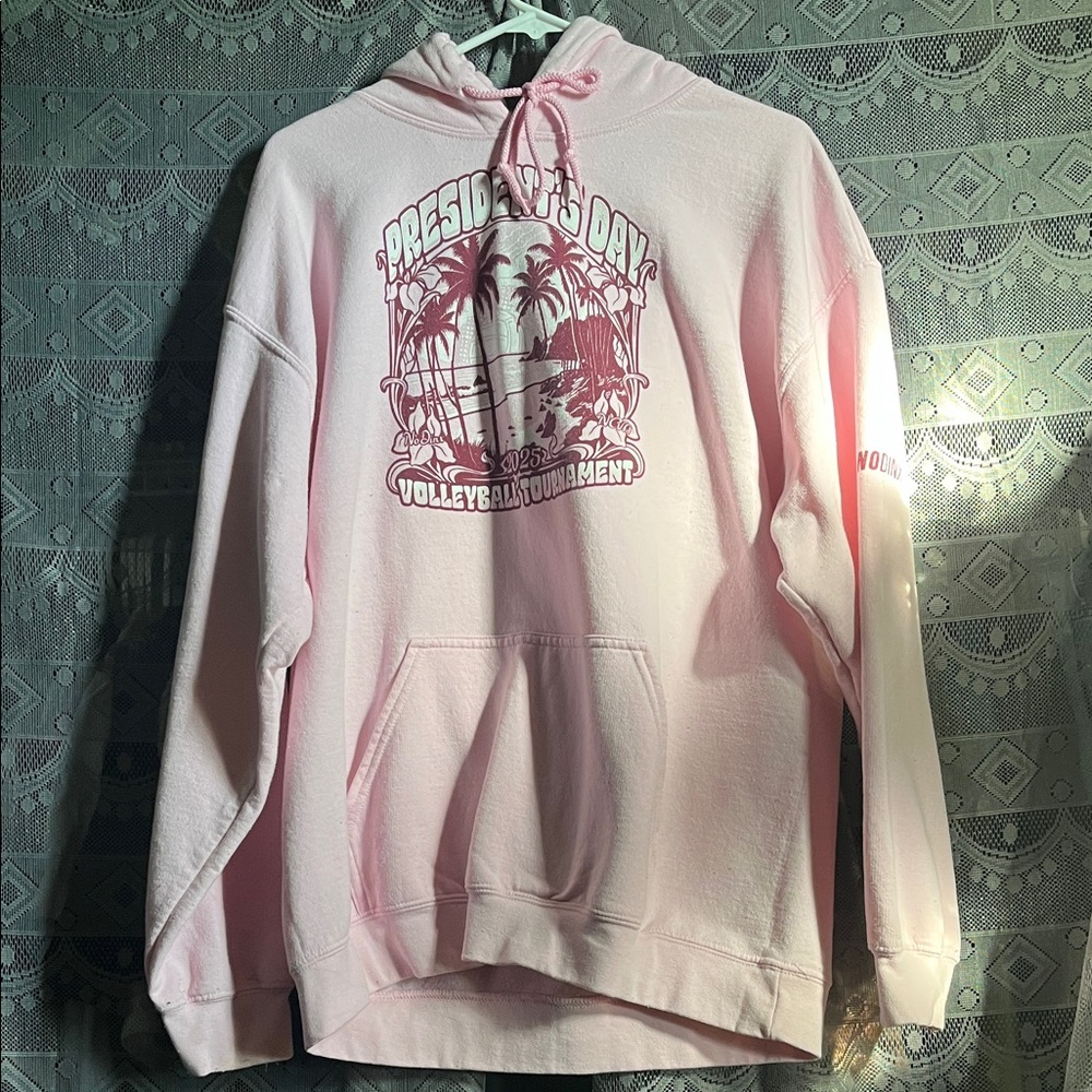 No Dinx Volleyball Tournament Hoodie